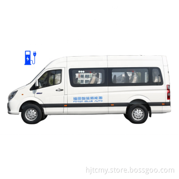 2023 China EV Mini Bus Electrico Foton IBLUE AUTO NUOVI VEICOLI ENERGY VEICOLI ELETTRICA TASSEGGERO 14 MINI PERIO